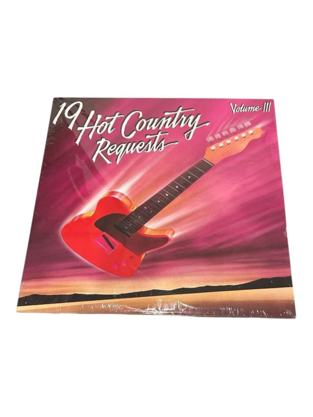 Vintage 19 Hot Country Requests Volume III Vinyl LP 1980s Country Pink Canada